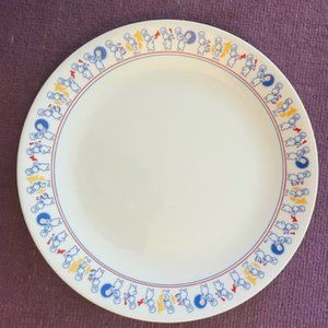TWO Corelle Pillsbury Doughboy 10 1/4" Vintage Dinner Plates